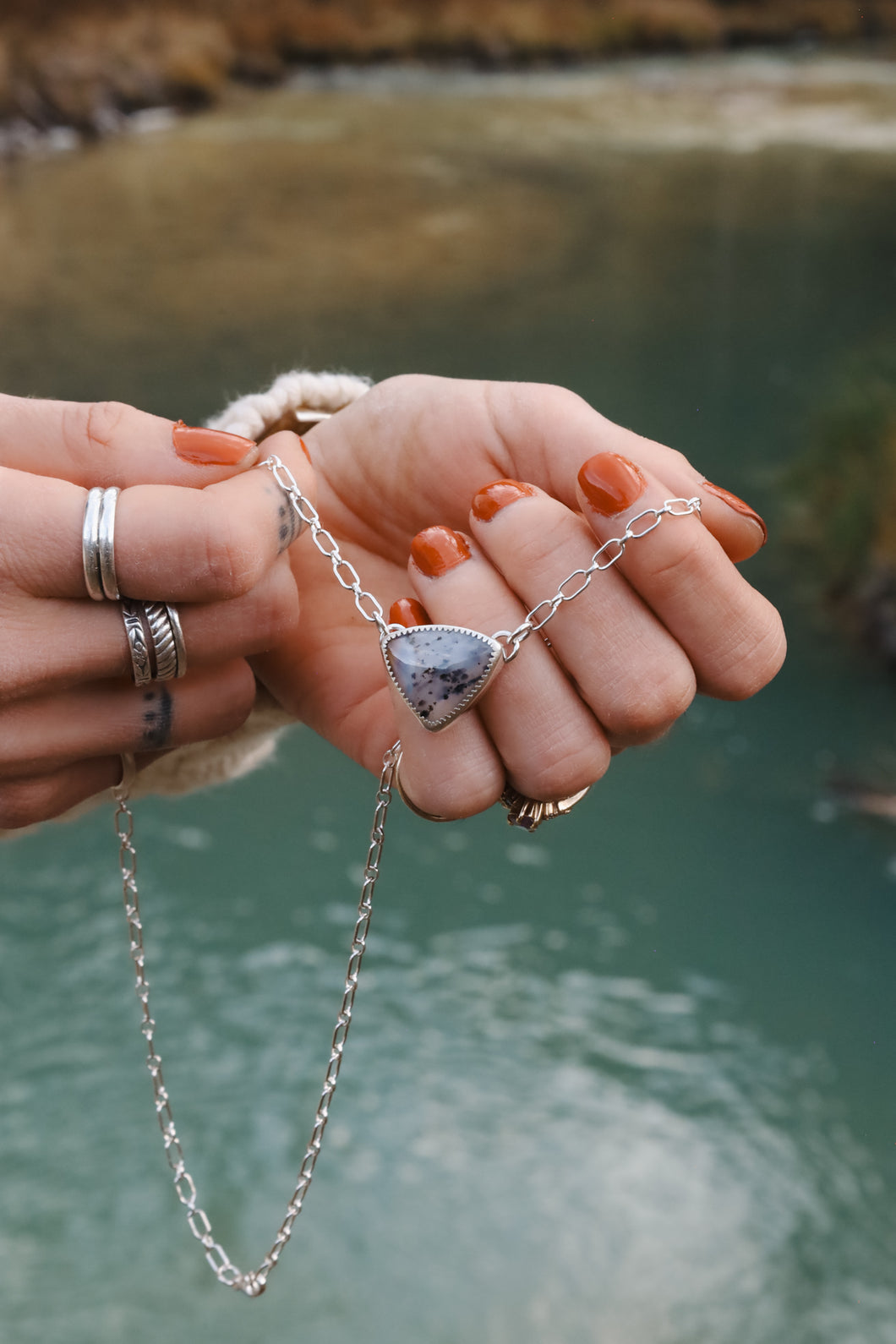 Montana Agate Necklace