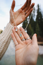 Load image into Gallery viewer, Aquamarine Charm Necklace
