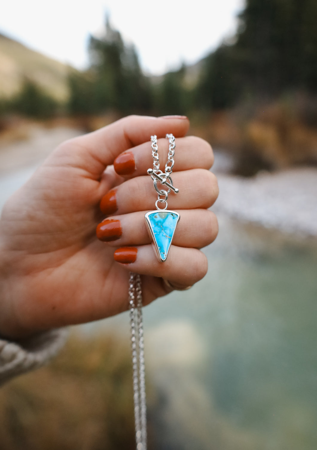 Royston Turquoise Toggle Necklace