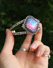 Load image into Gallery viewer, aura opal celestial cuff
