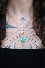 Load image into Gallery viewer, Chrysoprase Toggle Necklace
