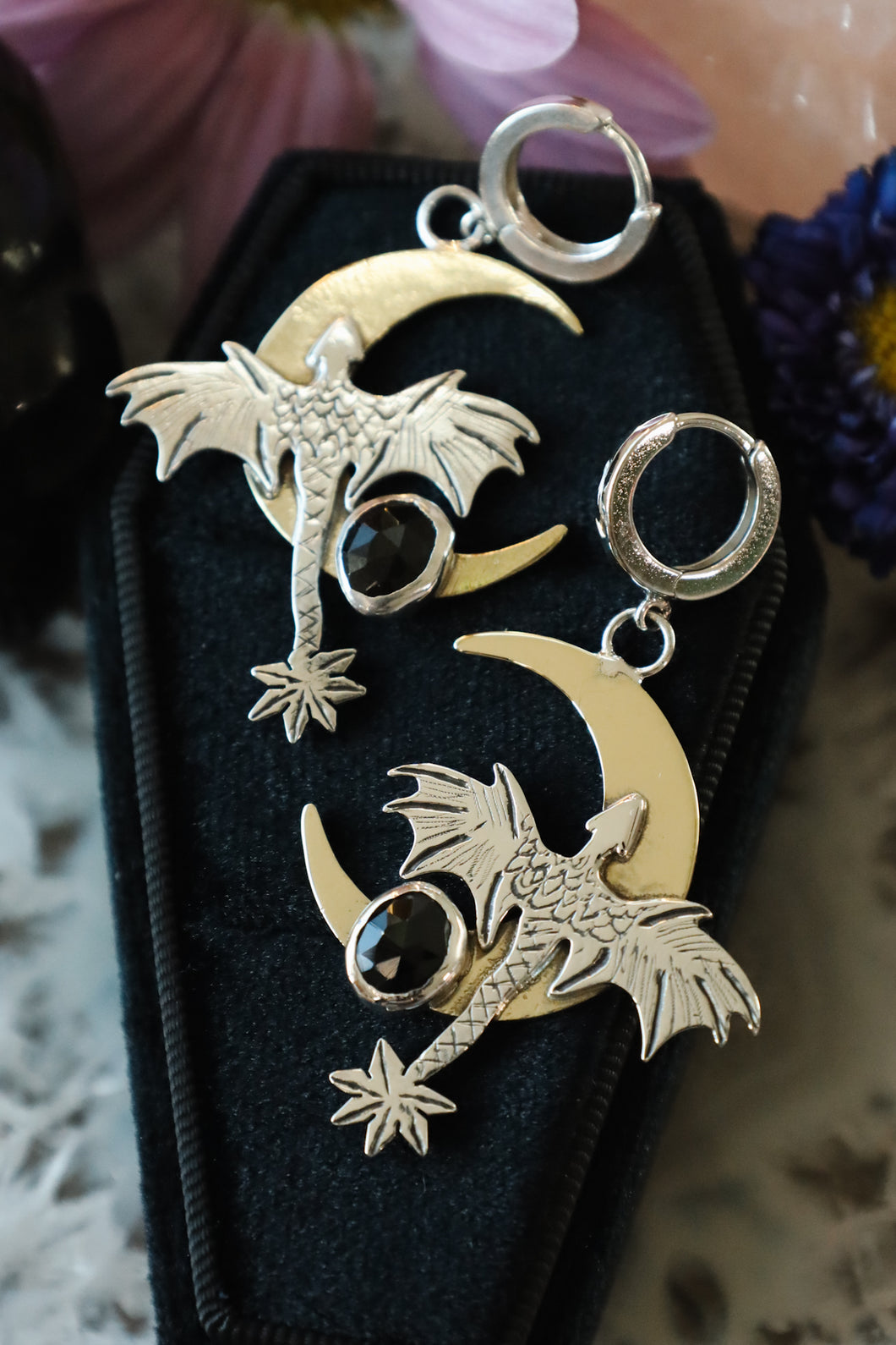 Golden Dragon Earrings