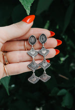 Load image into Gallery viewer, Art Deco Stamped Danglies MTO
