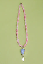 Load image into Gallery viewer, Pink beads + purple
