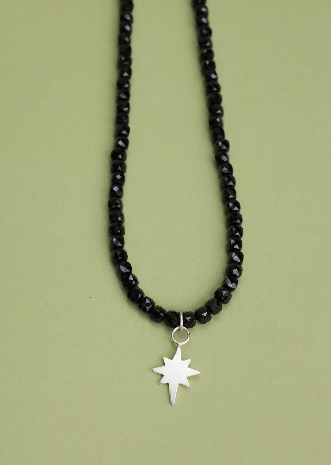 Black Beads + Star
