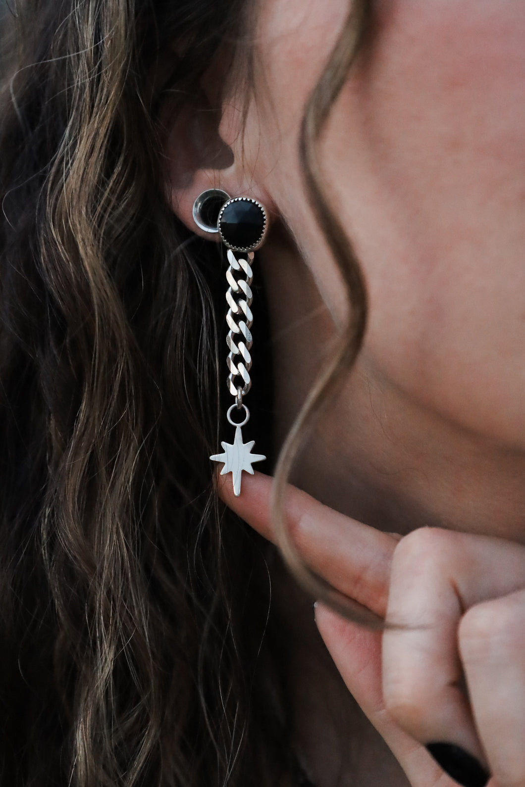 Onyx & Starburst Danglies