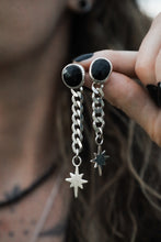 Load image into Gallery viewer, Onyx &amp; Starburst Danglies
