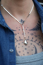 Load image into Gallery viewer, Silver Nugget Lariat
