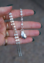 Load image into Gallery viewer, Silver Nugget Lariat
