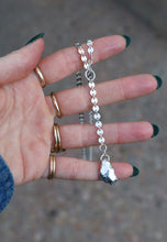 Load image into Gallery viewer, Silver Nugget Lariat
