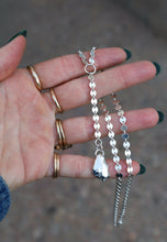 Load image into Gallery viewer, Silver Nugget Lariat
